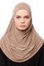 Esma - Hijab Amira Dark Gold - Firdevs