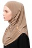 Esma - Hijab Amira Dark Gold - Firdevs