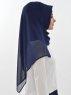 Evelina - Hijab Práctico Azul Marino - Ayse Turban