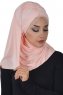 Filippa - Hijab De Algodón Práctico Rosa De Antaño - Ayse Turban