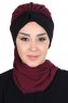Gill - Hijab Práctico Ciruelas & Negro