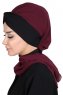Gill - Hijab Práctico Ciruelas & Negro