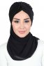 Gill - Hijab Práctico Negro & Negro