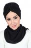 Gill - Hijab Práctico Negro & Negro