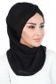 Gill - Hijab Práctico Negro & Negro