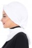 Gill - Hijab Práctico Blanco & Blanco