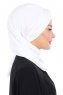 Gill - Hijab Práctico Blanco & Blanco