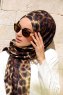 Gizala - Hijab Estampado Leopardo - Sal Evi