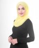 Goldfinch Gul Poly Chiffon Hijab Sjal 5RA45b