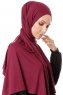 Hande - Hijab De Algodón Cherry - Gülsoy