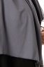 Hande - Hijab De Algodón Gris Oscuro - Gülsoy