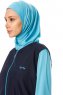 Hatice - Burkini Azul Marino Oscuro - Seamay
