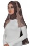 Helena - Hijab Práctico Marrón - Ayse Turban