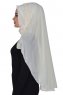 Helena - Hijab Práctico Crema - Ayse Turban