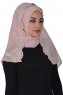 Helena - Hijab Práctico Rosa De Antaño - Ayse Turban