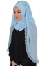 Ida Ljusblå Praktisk Hijab Ayse Turban 328502b