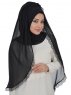 Ida Svart Praktisk Hijab Ayse Turban 328501d