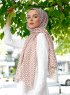 Isbah - Hijab Estampado Marrón - Sal Evi