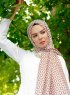 Isbah - Hijab Estampado Marrón - Sal Evi