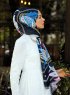 Jumana - Hijab Estampado Azul Marino - Sal Evi