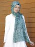 Dounia - Hijab Estampado Verde