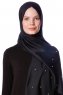 Kadri - Hijab Negro Con Perlas - Özsoy