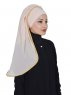Louise - Hijab Práctico Beige - Ayse Turban