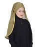 Louise - Hijab Práctico Caqui - Ayse Turban