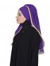 Louise - Hijab Práctico Púrpura - Ayse Turban