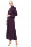 Lylah - Abaya Púrpura - Miss Cazibe