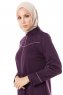 Lylah - Abaya Púrpura - Miss Cazibe