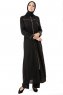 Lylah - Abaya Negro - Miss Cazibe