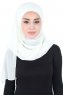 Malin - Hijab Chiffon Práctico Crema