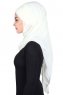 Malin - Hijab Chiffon Práctico Crema