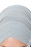 Mehtap - Chiffon Hijab One-Piece Práctico Gris