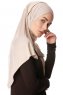 Melek - Hijab Jersey Premium Taupe Claro - Ecardin