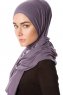 Melek - Hijab Jersey Premium Morado Oscuro - Ecardin