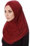 Mia - Hijab Al Amira Burdeos One-Piece - Ecardin