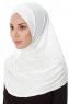 Mia - Hijab Al Amira Crema One-Piece - Ecardin