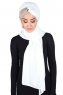 Mikaela - Hijab De Algodón Práctico Crema & Taupe