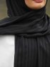 Mounira - Hijab Chiffon Negro - Mirach