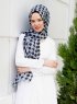 Nakia - Hijab Estampado Negro - Sal Evi