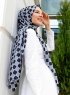 Nakia - Hijab Estampado Negro - Sal Evi