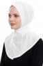 Narin - Hijab Crepe One-Piece Práctico Crema