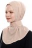 Narin - Hijab Crepe One-Piece Práctico Caramelo Ligero