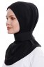 Narin - Hijab Crepe One-Piece Práctico Negro