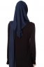 Naz - Hijab One-Piece Práctico Azul Marino & Azul Claro - Ecardin