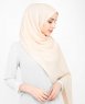 Nude - Aprikos Bomull Voile Hijab Sjal InEssence Ayisah 5TA50b