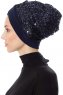 Nurten - Turbante Azul Marino