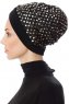 Nurten - Turbante Negro & Gold